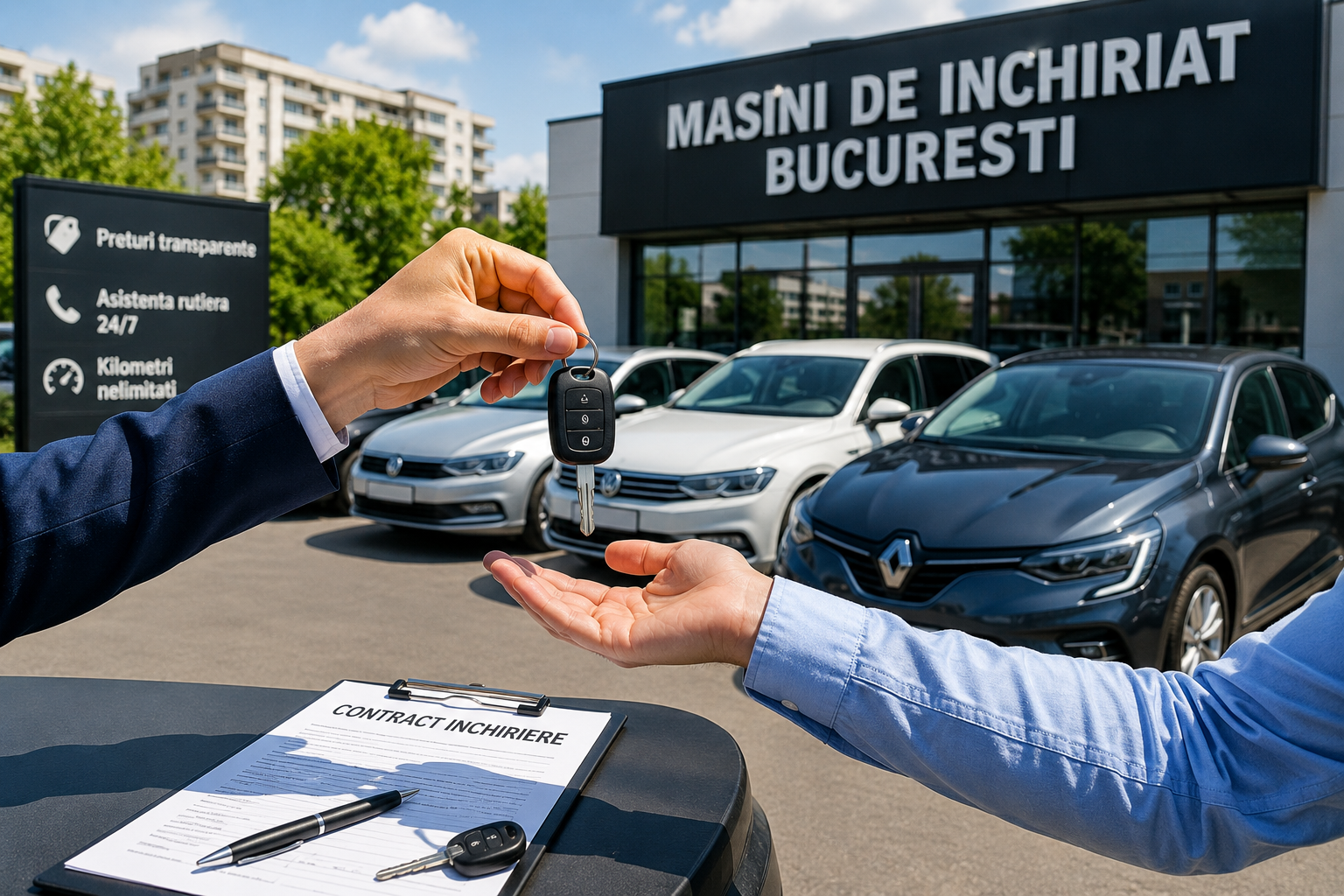 Masini de inchiriat Bucuresti vara: cum alegi masina pentru concediu