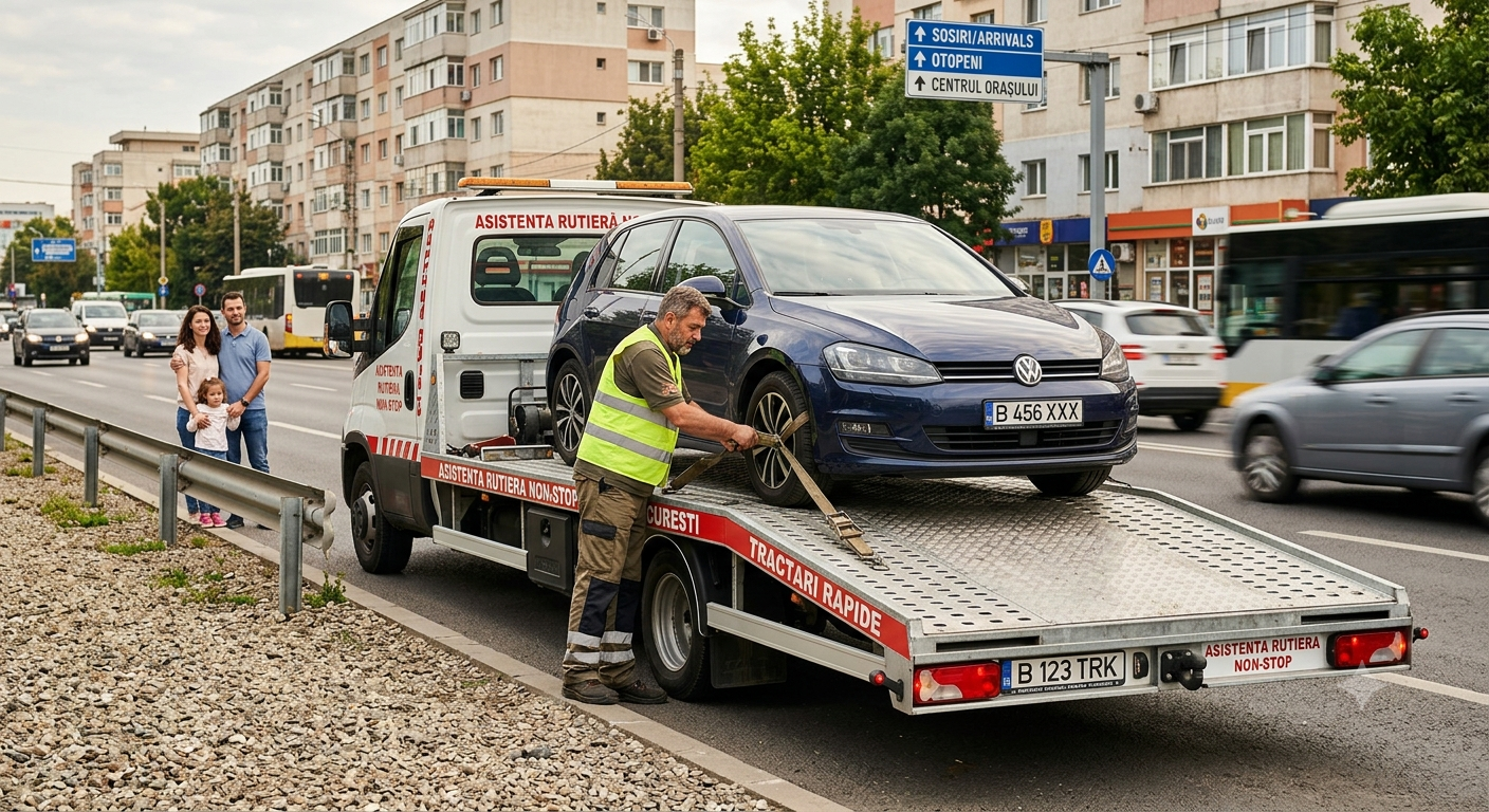 Platforma Tractari Auto - Transport Sigur si Rapid 24/7